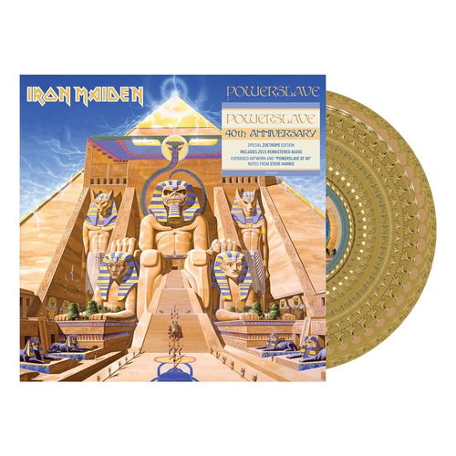 Iron Maiden - Powerslave (Zoetrope Vinyl) - 40th anniversary (LP)