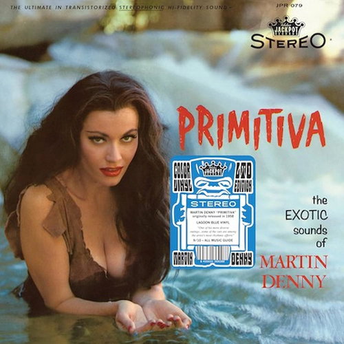 Martin Denny - Primitiva (Lagoon blue vinyl) (LP)