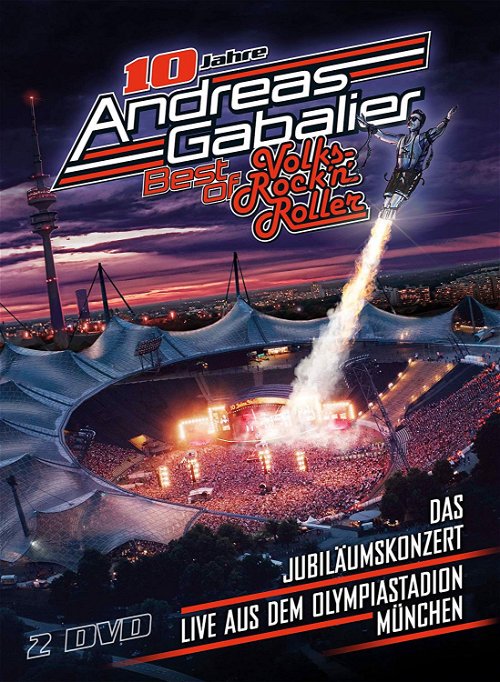 Andreas Gabalier - 10 Jahre - Das Jubiläumskonzert - 2 disks (DVD)