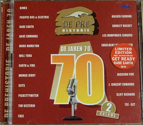 Various - De Pre Historie 1970 Volume 2 (CD)