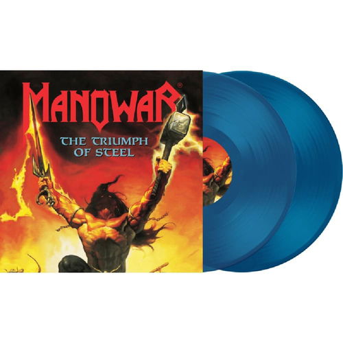 Manowar - The Triumph Of Steel (Translucent Blue Vinyl) - 2LP (LP)