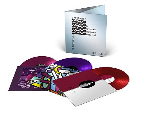 Orchestral Manoeuvres In The Dark - Architecture & Morality (The Singles) - Coloured vinyl - 3x12" (LP)