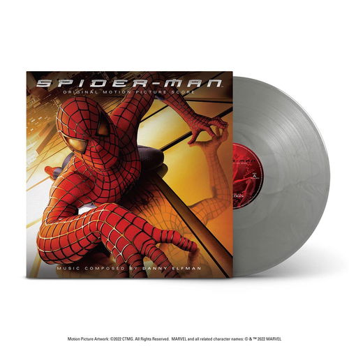 OST / Danny Elfman - Spider-Man - 20th anniversary (Silver vinyl) (LP)