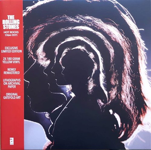 The Rolling Stones - Hot Rocks 1964-1971 (Yellow vinyl) - RSD21 - 2LP (LP)