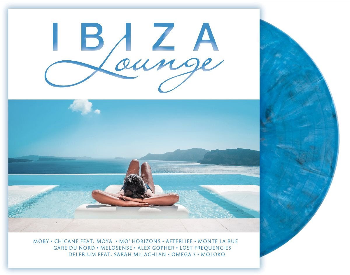 Various - Ibiza Lounge (Cool Blue Vinyl) (LP)
