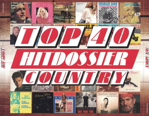Various - Top 40 Hitdossier Country (CD)