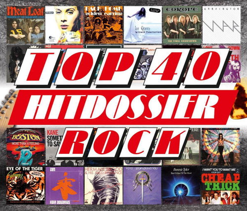 Various - Top 40 Hitdossier Rock (CD)