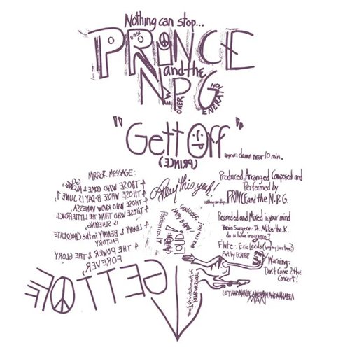 Prince & The New Power Generation - Gett Off - Black Friday 2023 / BF23 (MV)
