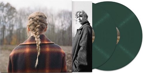 Taylor Swift - Evermore (Green vinyl) - 2LP (LP)