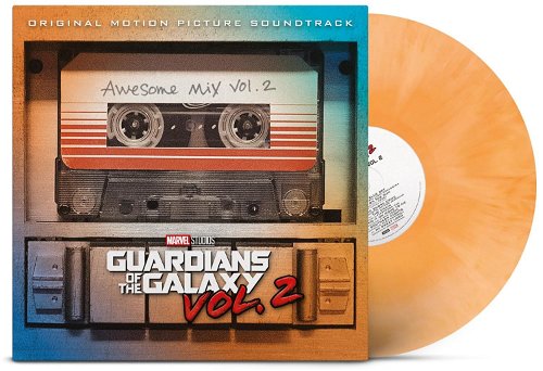 OST / Various - Guardians Of The Galaxy Vol. 2: Awesome Mix (Orange galaxy coloured vinyl) (LP)