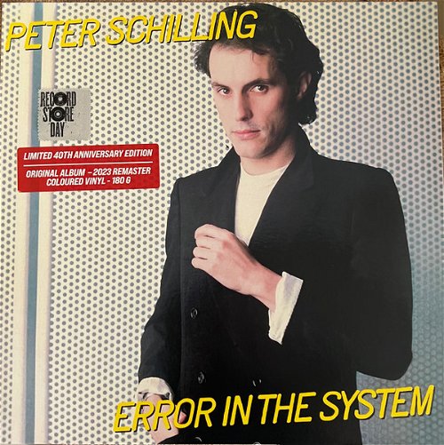 Peter Schilling - Error In The System (Yellow vinyl) - Record Store Day 2023 / RSD23 (LP)