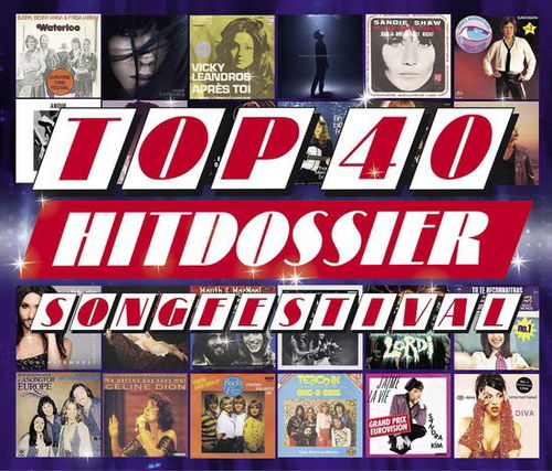 Various - Top 40 Hitdossier Songfestival (CD)