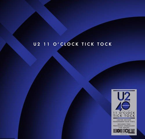 U2 - 11 O'Clock Tick Tock (Blue vinyl) - Record Store Day 2020 / RSD20 Aug (MV)