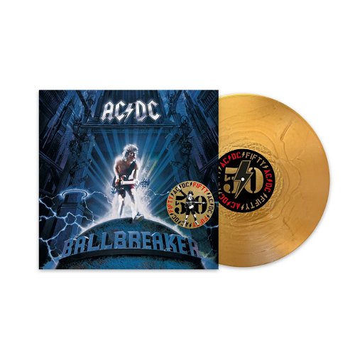 AC/DC - Ballbreaker - 50th anniversary Gold coloured vinyl (LP)