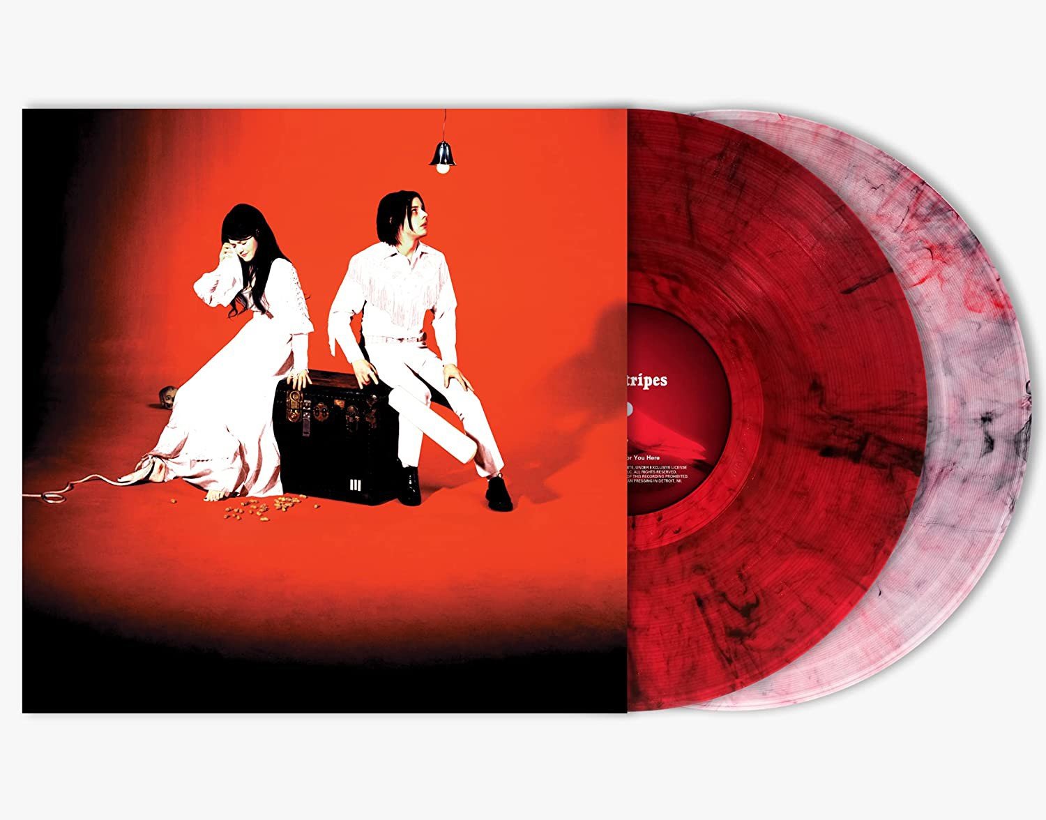 The White Stripes - Elephant (20th anniversary - Red & Clear Red, Black Smoke Vinyl) - 2LP (LP)