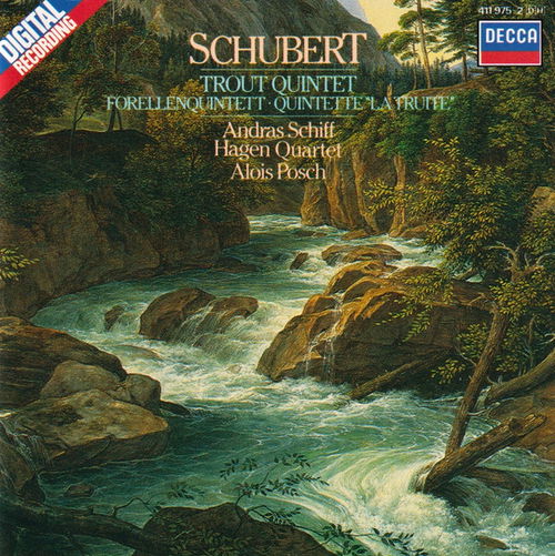 Schubert / Schiff / Hagen Quartet - Piano Quintet Trout (CD)