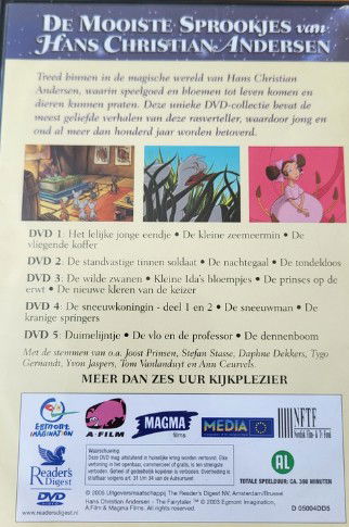 Animation - De Mooiste Sproookjes Van Hans Christian Andersen (DVD)