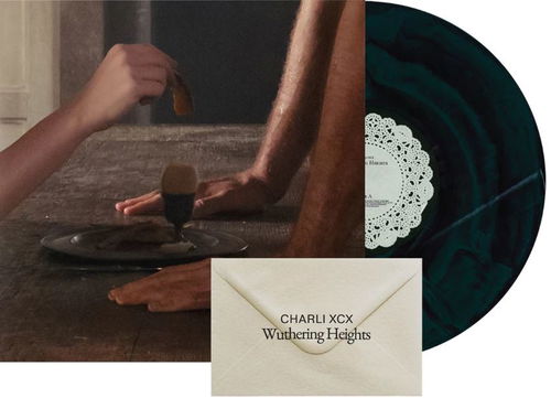 Charli XCX - Wuthering Heights (Black & dark green marble coloured vinyl) (LP)