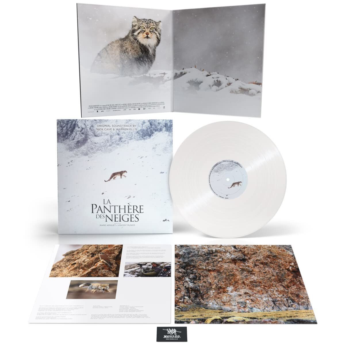 OST / Nick Cave & Warren Ellis - La Panthère Des Neiges (White Vinyl) (LP)