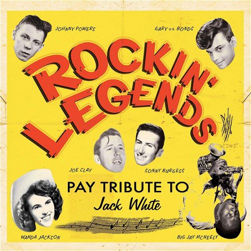Various - Rockin' Legends Pay Tribute To Jack White (CD)