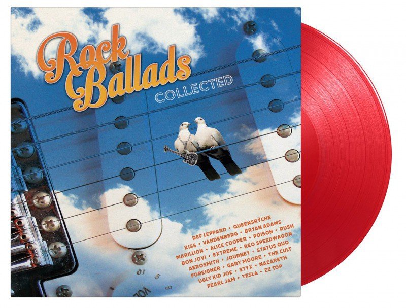 Various - Rock Ballads Collected (Red Vinyl) - 2LP (LP)