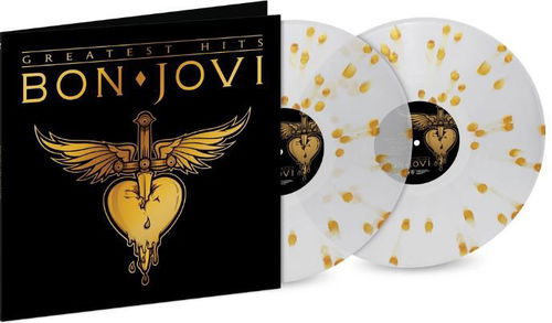 Bon Jovi - Greatest Hits (Translucent With Gold Splatter Vinyl) - Exclusive Tony Only! - 2LP (LP)