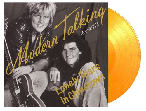 Modern Talking - Lonely Tears In Chinatown (Yellow & orange marbled vinyl) (MV)