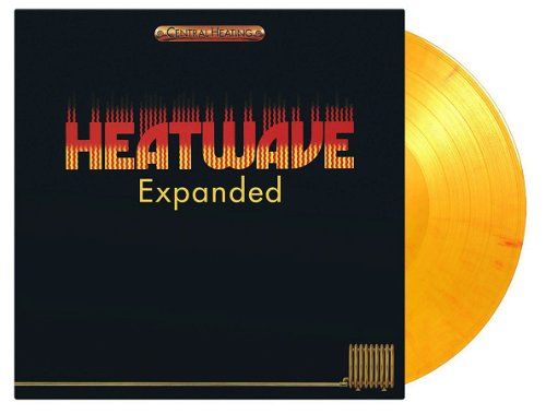 Heatwave - Central Heating - Expanded (Flaming Vinyl) (LP)