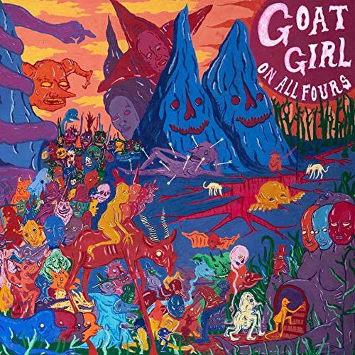 Goat Girl - On All Fours (Pink vinyl) - 2LP (LP)