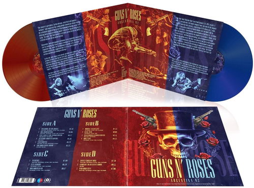 Guns N' Roses - Argentina 1992 (Red / blue vinyl) - 2LP (LP)