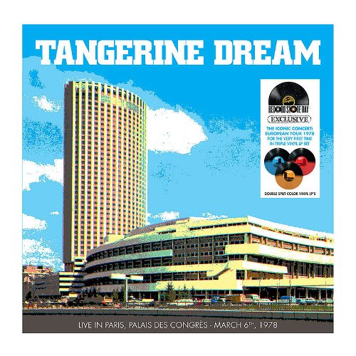 Tangerine Dream - Live In Paris, Palais Des Congrès – March 6th, 1978 (Double split colour vinyl) - 3LP - Record Store Day 2023 / RSD23 (LP)