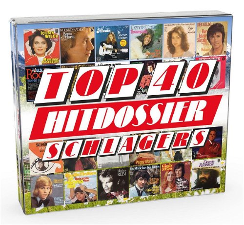 Various - Top 40 Hitdossier Schlagers (CD)