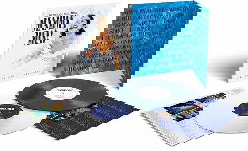 Original London Cast - Mamma Mia! (Blue and white vinyl) - 2LP (LP)
