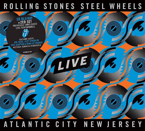 The Rolling Stones - Steel Wheels Live (2CD+Bluray)