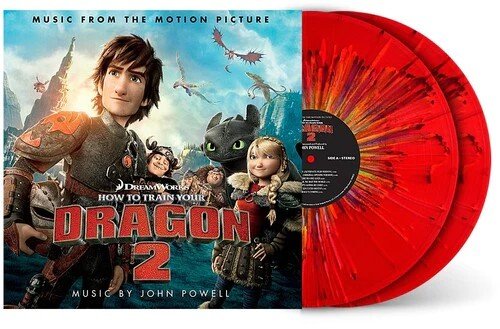 John Powell - How To Train Your Dragon 2 (Red splatter vinyl) - 2LP RSD23 (LP)