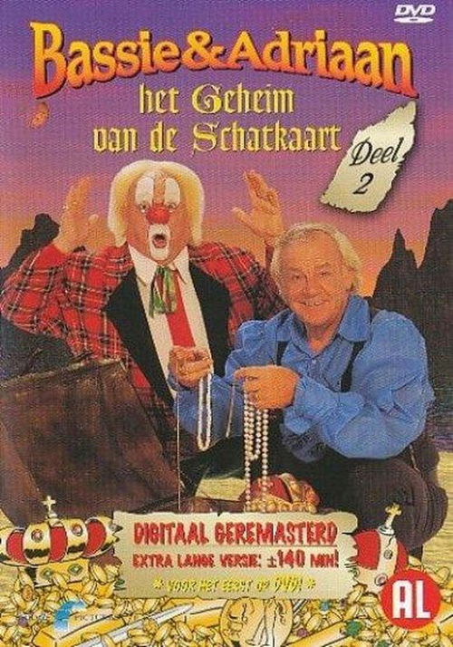 Bassie & Adriaan - Het Geheim Van De Schatkaart - Deel 2 (DVD)