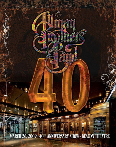 The Allman Brothers Band - 40: March 26, 2009- 40th Anniversary Show- Beacon Theatre (DVD)