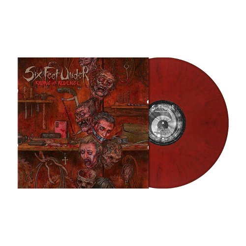 Six Feet Under - Killing For Revenge (Red marbled vinyl) (LP)