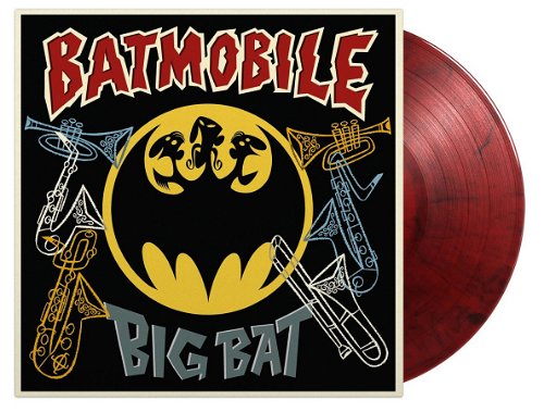 Batmobile - Big Bat (Dracula red translucent 10" vinyl) (MV)