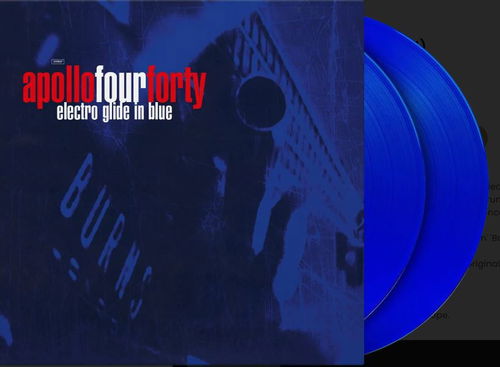 Apollo 440 - Electro Glide In Blue (Blue Vinyl) - 2LP (LP)