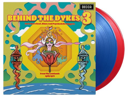 Various - Behind The Dykes 3 (Blue & red coloured vinyl) - 2LP - Record Store Day 2023 / RSD23 (LP)
