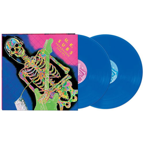 U.K. Subs - Endangered Species (Blue vinyl) - 2LP (LP)