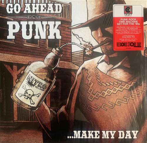 Various - Go Ahead Punk...Make My Day (Orange splatter vinyl) - RSD22 Drop 2 (LP)