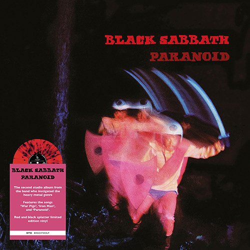 Black Sabbath - Paranoid (Splatter vinyl) RSD24 (LP)