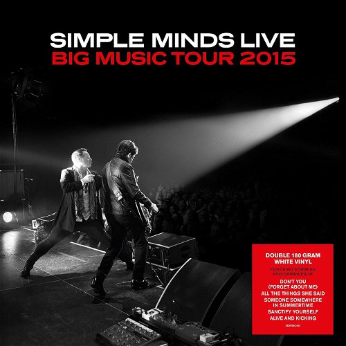 Simple Minds - Big Music Tour 2015 (White Vinyl) (LP)