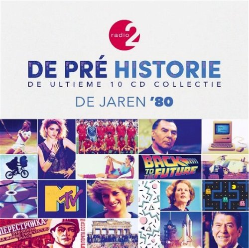 Various - De Pre Historie - De Jaren '80 Deel 1 - Box set (CD)
