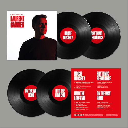 Laurent Garnier - Fabric Presents: Laurent Garnier (4LP) (LP)