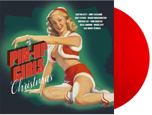 Various - Pin-Up Girls Christmas (Red Vinyl) (LP)