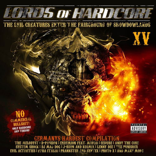 Various - Lords Of Hardcore XV (The Evil Creatures Enter The Fairground Of Shadowlands) (CD)