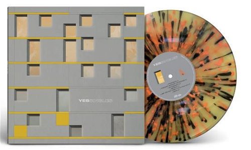 Yes - Yessingles (Black, yellow & orange splatter vinyl) (LP)